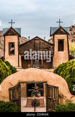 Santuario de Nuestro Senor de Esquipulas, Chimayo, New Mexico, USA Stockfoto