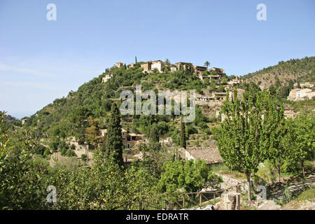 Spanien Insel Mallorca Alcudia Europa Espana Balearen Baleareninsel Mittelmeerinsel Deia Stadt Dorf besonders Ferienort Reis Stockfoto