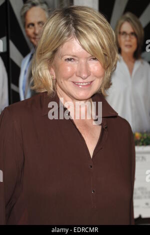 Der Hampton-Premiere von "Und So es geht" in der Guild Hall in East Hampton - Ankünfte mit: Martha Stewart Where: East Hampton, New York, USA bei: 6. Juli 2014 Stockfoto