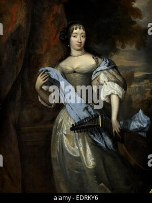 Johanna le Gillon, Frau des Hieronymus van Beverningk, Jan de Baen, 1670 Stockfoto