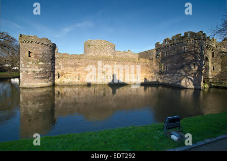 Beaumaris Castle Anglesey North Wales Uk Stockfoto