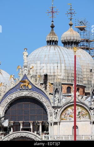 St.-Markus-Kathedrale in Venedig, Italien Stockfoto