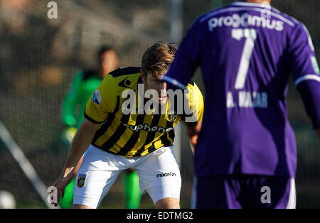 La Manga Club, Catagena, Spanien. 9. Januar 2015.  Fußballspiel RSC Anderlecht Vs SBV Vitesse © ABEL F. ROS / Alamy Live News Stockfoto