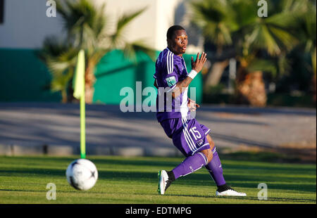 La Manga Club, Catagena, Spanien. 9. Januar 2015.  Fußballspiel RSC Anderlecht Vs SBV Vitesse © ABEL F. ROS / Alamy Live News Stockfoto