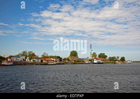 Dorf Mila 23, Tulcea, Danube Delta, Rumänien, Europa Stockfoto