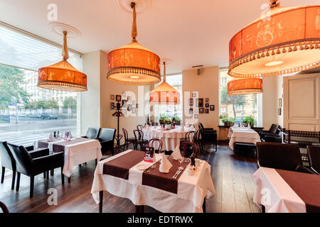 Shaliapin Restaurant in Sankt Petersburg. Stockfoto