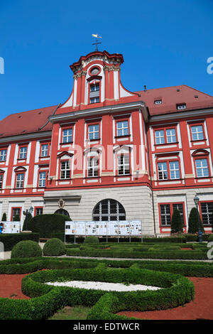 Ossolineum Bibliothek, Wroclaw, senken Sie Schlesien, Polen, Europa Stockfoto