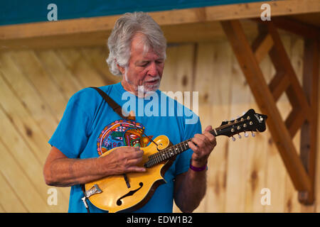 MARLEYS Geist führt an den vier Ecken FOLK FESTIVAL 2014 - COLORADO Stockfoto