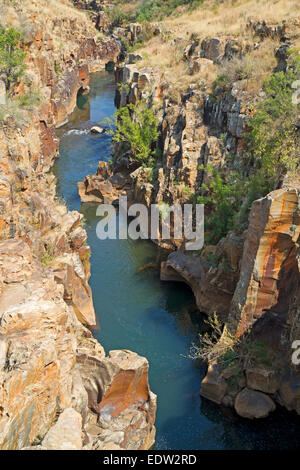 Bourke es Luck Potholes Stockfoto