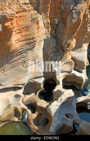 Bourke es Luck Potholes Stockfoto