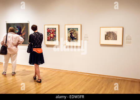 Chicago Illinois, Lower West Side, Pilsen, National Museum of Mexican Art, Hispanic Latin Latino ethnische Einwanderer Minderheit, Chicano, Galerie Gall Stockfoto