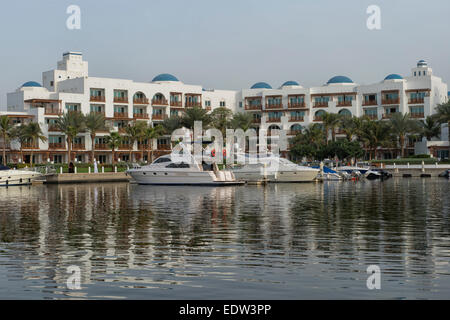 Dubai Creek Golf & Yacht Club, Vereinigte Arabische Emirate Stockfoto