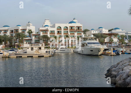 Dubai Creek Golf & Yacht Club, Vereinigte Arabische Emirate Stockfoto