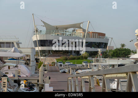 Dubai Creek Golf & Yacht Club, Vereinigte Arabische Emirate Stockfoto