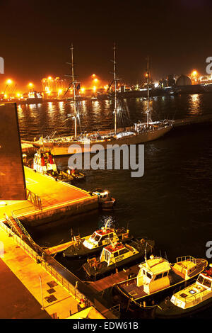 Christian Radish. Voll getakelt Dreimaster Stahlrumpf Training Schiff. Las Palmas, Gran Canaria Stockfoto