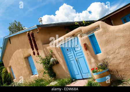 Ranchos de Taos in New Mexico Stockfoto