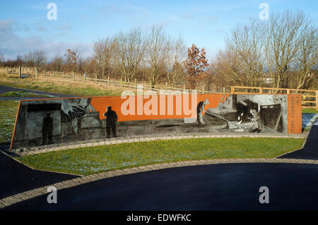 Fawcett Park Consett Stockfoto