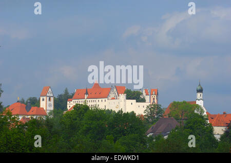 Burg, Allgäu, Romantische Strasse, Füssen, romantische Straße Stockfoto