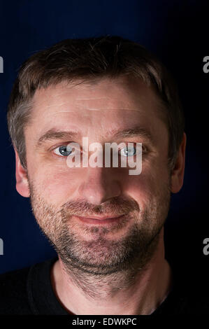 Unrasiert Mann Stockfoto