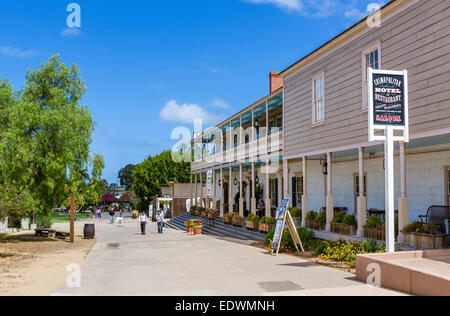 Cosmopolitan Hotel, Restaurant und Salon im historischen Old Town San Diego, Kalifornien, USA Stockfoto