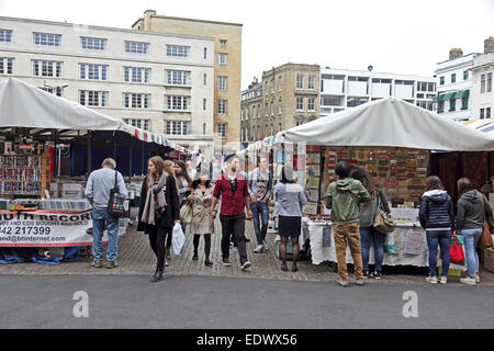 Markt in Cambridge Stockfoto