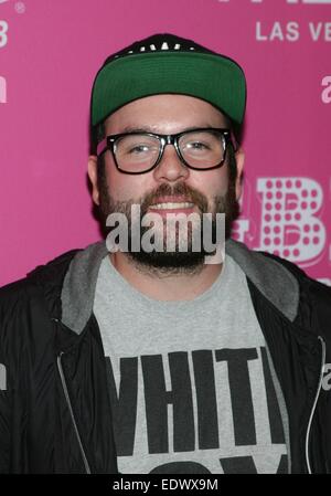 Las Vegas, NV, USA. 10. Januar 2015. Michael Shay, Scheana Marie Shay im Ankunftsbereich für GEEKED UP Party bei Ghostbar Dayclub, 4321 W. Flamingo Rd., Las Vegas, NV 10. Januar 2015. © James Atoa/Everett Collection/Alamy Live-Nachrichten Stockfoto