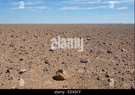 Der Mond Plain, Südaustralien, wo eine Szene des Mad Max Film gedreht wurde Stockfoto