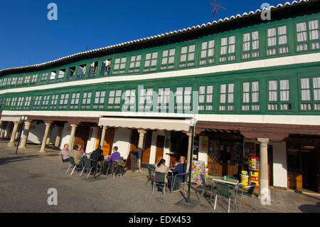 Almagro, Hauptplatz, Plaza Mayor, Provinz Ciudad Real, Kastilien-La Mancha Stockfoto