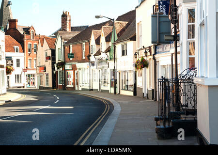 Maldon - High Streetview Essex England. Stockfoto