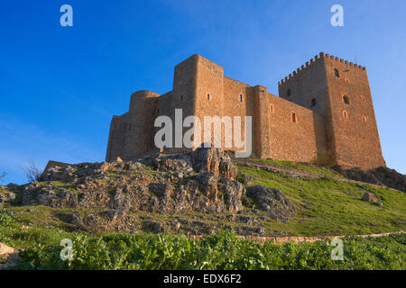 Segura De La Sierra, Burg, Sierra de Cazorla, Segura y Las Villas Jaen Provinz Stockfoto