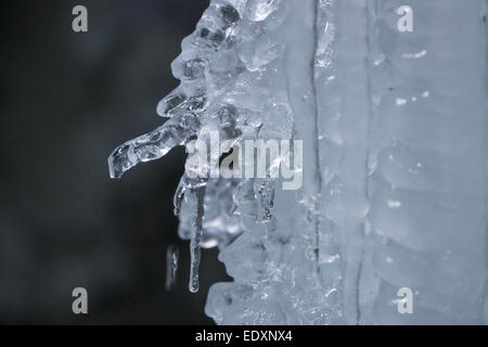 Partnachklamm in Winter, Oberbayern, Deutschland, alle, Deutschland, Oberbayern, Garmisch-Partenkirchen, Partnachklamm Im Winter Stockfoto