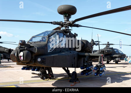 Augusta Westland AH - 64D Longbow Apache Kampfhubschrauber Stockfoto