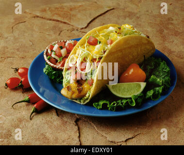 Chicken taco Stockfoto