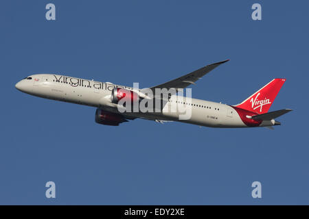 VIRGIN ATLANTIC BOEING 787 900 DREAMLINER Stockfoto