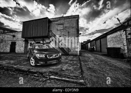 Volvo V50 Industrial. Credit: LEE RAMSDEN/ALAMY Stockfoto