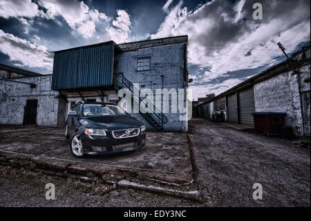 Volvo V50 Industrial. Credit: LEE RAMSDEN/ALAMY Stockfoto