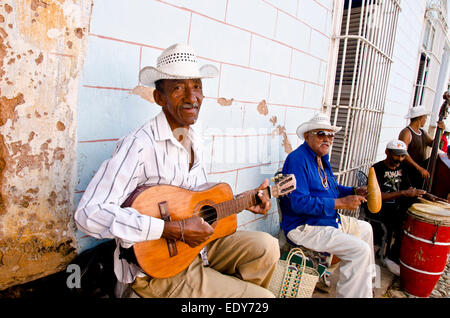 Kubanischer Cowboy in Trinidad, Kuba Stockfoto