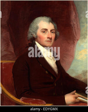 Gilbert Stuart, US-amerikanischer (1755-1828), William Thornton, 1804, Öl auf Leinwand Stockfoto