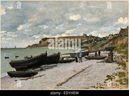 Claude Monet, französischer (1840-1926), Sainte-Adresse, 1867, Öl auf Leinwand Stockfoto