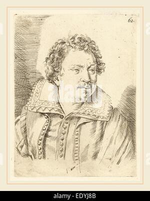 Ottavio Leoni, Giacomo Antonio Mannini, Italienisch, c. 1578-1630, Gravur Stockfoto