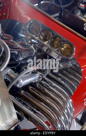 Traditionelle 60er Jahre Stil basierend auf einem T-Modell Auto Ford T-Bucket-Hot-rod Stockfoto