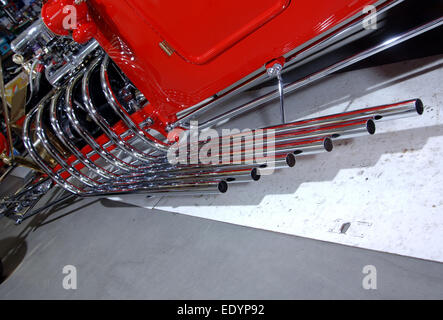 Traditionelle 60er Jahre Stil basierend auf einem T-Modell Auto Ford T-Bucket-Hot-rod Stockfoto