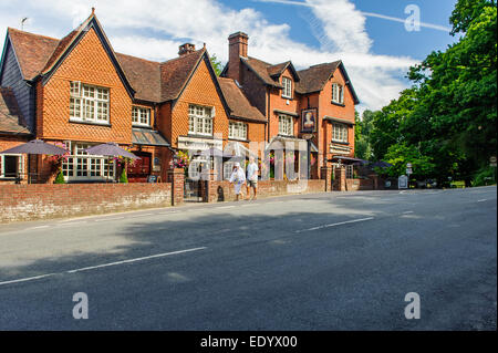 Burley-Dorf im New Forest Stockfoto