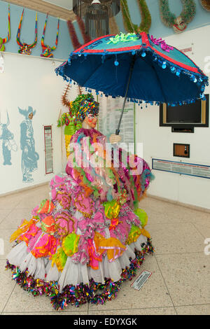 Dominikanische Republik, Cibao-Tal, Santiago De Los Caballeros, Centro Historico, Palacio Consistorial, erstellte Rathaus, beherbe Stockfoto