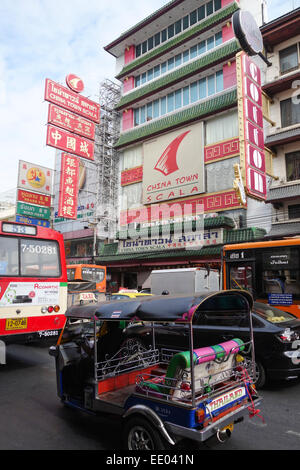 China Town Scala Haifischflossen, Restaurant, Chinatown, Bangkok, Thailand, Südostasien. Stockfoto