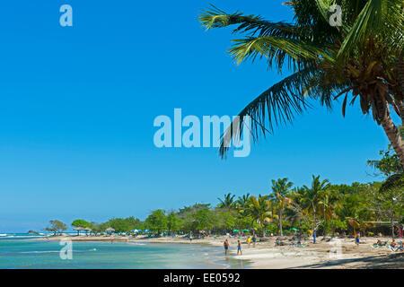 Dominikanische Republik, Norden, Puerto Plata, Costambar-Strang Stockfoto