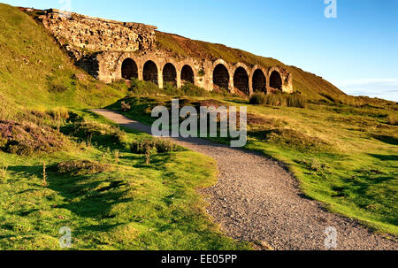 Die brennöfen in Rosedale Schornstein Bank Stockfoto