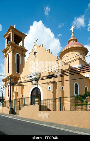 Dominikanische Republik, Südwesten, San Christobal, Kirche Nuestra Senora De La Consolacion, sterben der Diktator Trujillo 1946 Im n Stockfoto