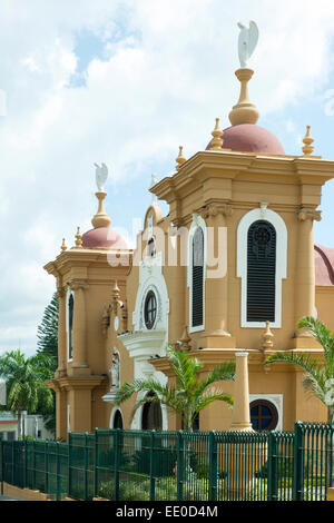 Dominikanische Republik, Südwesten, San Christobal, Kirche Nuestra Senora De La Consolacion, sterben der Diktator Trujillo 1946 Im n Stockfoto