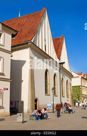 Prag, Tschechische Republik. Betlemske Kaple (Bethlehem-Kapelle - orig.-14thC) abgerissen, 1786, im 20. Jahrhundert wieder aufgebaut Stockfoto